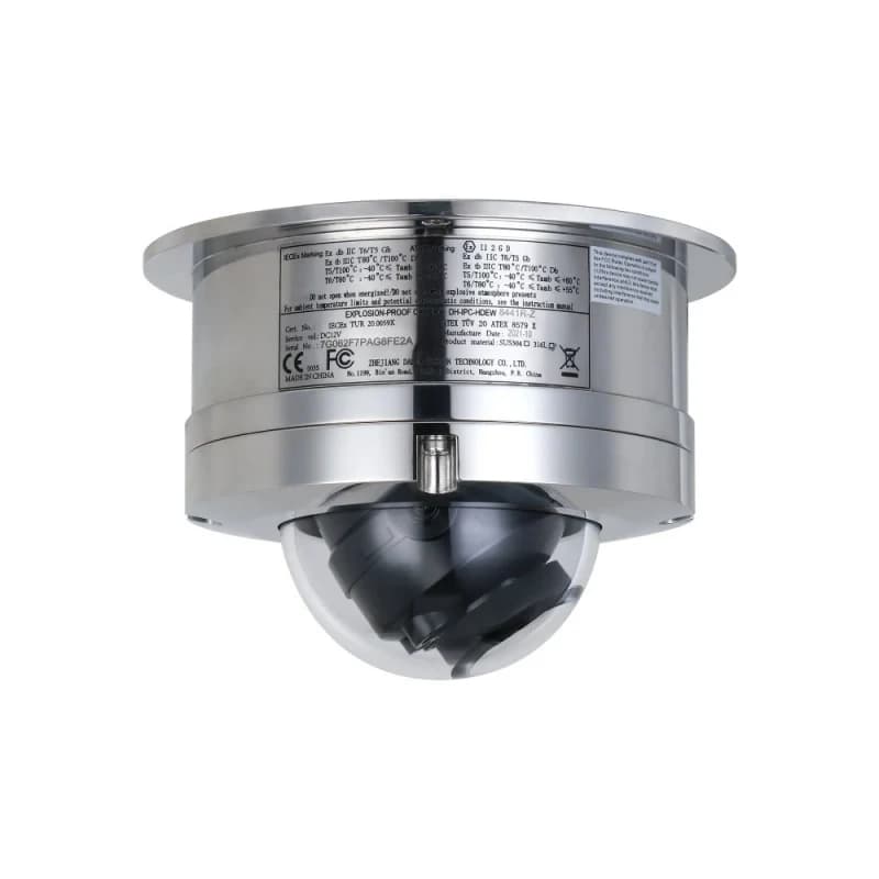 Dahua IPC-HDEW8841R-Z 8MP Explosion Proof Dome IP Kamera | 4K, IR 40m, WizMind - Ürün Görseli 3